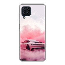 Чехол с авто Порше для Samsung Galaxy A22 – Розовый Порше