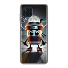 Чохол з мемом Тралалело тралала на Samsung Galaxy A22 (Капучіно асасіно)