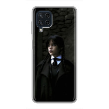 Чехол с дизайном Венздей 2 на Samsung Galaxy A22 – Уэнсдей в костюме