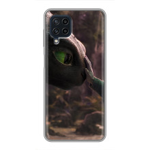 Чехол как приручить дракона на Samsung Galaxy A22 – Сцена з драконом