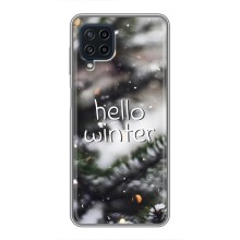 Новогодние, Праздничные Чехлы для Samsung Galaxy A22 - 2024 год (Hello winter)