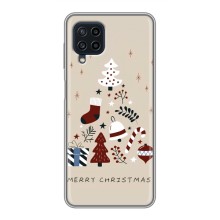 Різдвяні Чохли для Samsung Galaxy A22 (VPrint) (Merry Christmas)