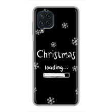 Рождественские, Праздничные Чехлы для Самсунг А22 (Christmas loading)