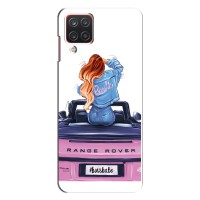 Силіконовый Чохол на Samsung Galaxy A22 з картинкой Модных девушек – Дівчина на машині