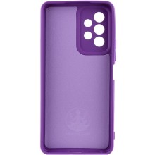Чохол Silicone Cover Lakshmi Full Camera (A) для Samsung Galaxy A23 4G – Фіолетовий