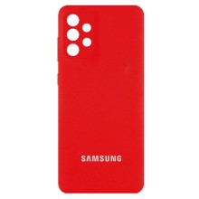 Чехол Silicone Cover Full Camera (AA) для Samsung Galaxy A23 4G – Красный