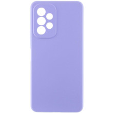 Чохол Silicone Cover Lakshmi Full Camera (AAA) для Samsung Galaxy A23 4G – Бузковий