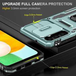 Ударостійкий чохол Camshield Army Ring для Samsung Galaxy A23 4G – Зелений