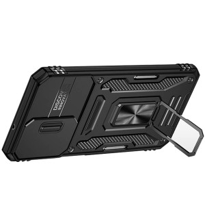 Ударостійкий чохол Camshield Army Ring для Samsung Galaxy A23 4G – Чорний