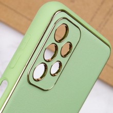 Кожаный чехол Xshield для Samsung Galaxy A23 4G – Зеленый