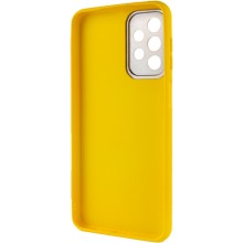 Кожаный чехол Xshield для Samsung Galaxy A23 4G – Желтый