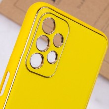 Шкіряний чохол Xshield для Samsung Galaxy A23 4G – Жовтий