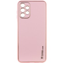 Кожаный чехол Xshield для Samsung Galaxy A23 4G – Розовый