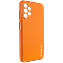 Кожаный чехол Xshield для Samsung Galaxy A23 4G – Оранжевый