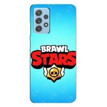 Чехлы Brawl Stars для Samsung Galaxy A23 (AlphaPrint) – Лого Бравл Старс