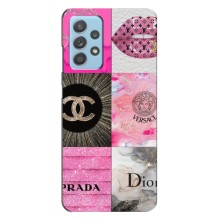 Чехол (Dior, Prada, YSL, Chanel) для Samsung Galaxy A23 (Модница)