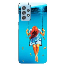 Чехол Стильные девушки на Samsung Galaxy A23 (Девушка на качели)
