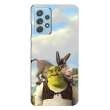 Чохол з мультфільмом Шрек на Samsung Galaxy A23 – Шрек і осел