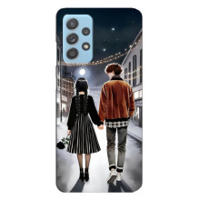 Чехол с дизайном Венздей 2 на Samsung Galaxy A23 – Уэнсдей и Тайлер