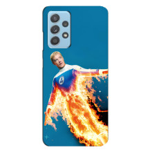 Чехол с принтом Фантастическая четверка для Samsung Galaxy A23 – Человек-Факел