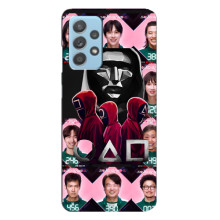 Чохол Гра в кальмара для Samsung Galaxy A23 – Персонажі гри кальмара