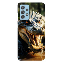 Чехол с картинкой «Хищники» для Samsung Galaxy A23 – Крокодил