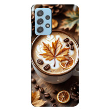 Чехол с уникальным дизайном «Осень с кофе» для Samsung Galaxy A23 – Пряный кофе