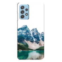Силиконовый чехол с КАРТИНКАМИ лето для Samsung Galaxy A23 (AlphaPrint) (Гори)