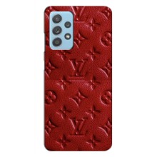 Текстурный Чехол Louis Vuitton для Самсунг Галакси А23 – Красный ЛВ