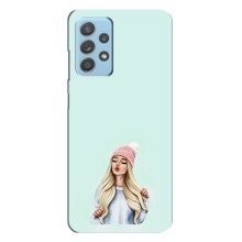 Силіконовый Чохол на Samsung Galaxy A23 з картинкой Модных девушек – В шапці