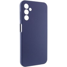 Чохол Silicone Cover Lakshmi Full Camera (AAA) для Samsung Galaxy A24 4G – Темно-синій