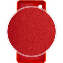 Чехол Silicone Cover Lakshmi Full Camera (A) для Samsung Galaxy A24 4G – Красный