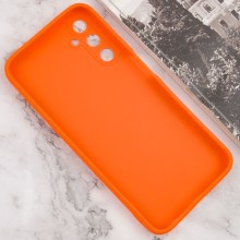 Силиконовый чехол Candy Full Camera для Samsung Galaxy A24 4G – Оранжевый