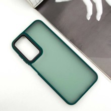 Чехол TPU+PC Lyon Frosted для Samsung Galaxy A24 4G – Green