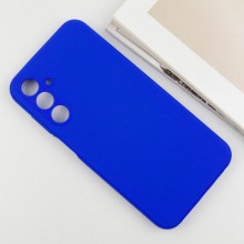 Чехол Silicone Cover Lakshmi Full Camera (AA) для Samsung Galaxy A24 4G – Синий