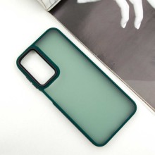 Чехол TPU+PC Lyon Frosted для Samsung Galaxy A24 4G – Зеленый