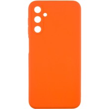 Силиконовый чехол Candy Full Camera для Samsung Galaxy A24 4G – Оранжевый