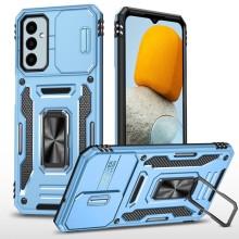 Ударопрочный чехол Camshield Army Ring для Samsung Galaxy A24 4G – Голубой