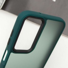 Чехол TPU+PC Lyon Frosted для Samsung Galaxy A24 4G – Зеленый