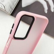 Чехол TPU+PC Lyon Frosted для Samsung Galaxy A24 4G – Розовый