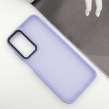 Чехол TPU+PC Lyon Frosted для Samsung Galaxy A24 4G – Фиолетовый