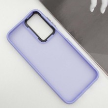 Чехол TPU+PC Lyon Frosted для Samsung Galaxy A24 4G – Фиолетовый