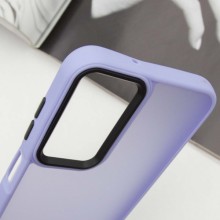 Чехол TPU+PC Lyon Frosted для Samsung Galaxy A24 4G – Фиолетовый