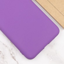 Чохол TPU GETMAN Liquid Silk Full Camera для Samsung Galaxy A24 4G – Фіолетовий