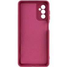 Чохол TPU GETMAN Liquid Silk Full Camera для Samsung Galaxy A24 4G – Бордовий