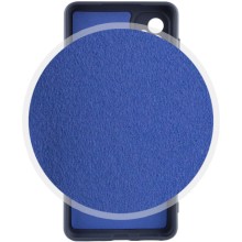 Чохол TPU GETMAN Liquid Silk Full Camera для Samsung Galaxy A24 4G – Синій