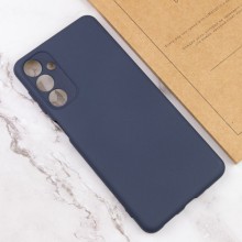 Чохол TPU GETMAN Liquid Silk Full Camera для Samsung Galaxy A24 4G – Синій