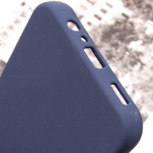 Чохол TPU GETMAN Liquid Silk Full Camera для Samsung Galaxy A24 4G – Синій