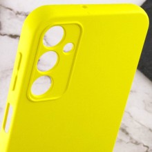 Чохол TPU GETMAN Liquid Silk Full Camera для Samsung Galaxy A24 4G – Жовтий