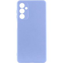 Чохол TPU GETMAN Liquid Silk Full Camera для Samsung Galaxy A24 4G – Бузковий